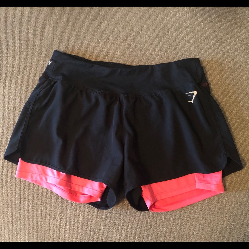 GymShark running shorts!!